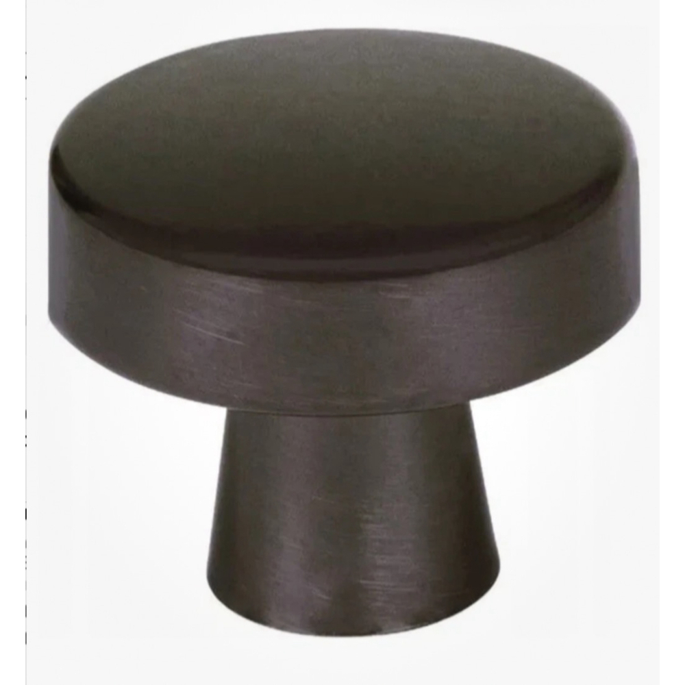 (10)-Amerock Blackrock 1-5/16 In. Black Bronze Cabinet Knob Model: BP55270BBR